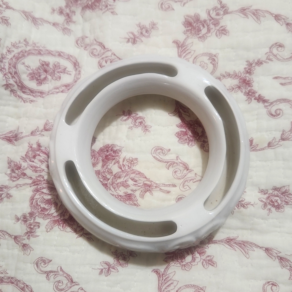 Pansy flower ring Made in Austria